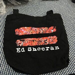 Ed Sheeran Black Tote Bag